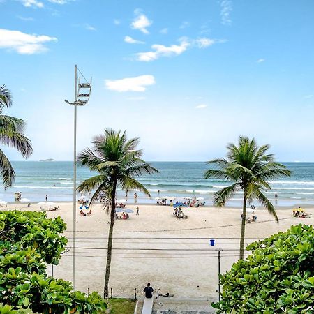 Frente Ao Mar Na Praia Das Asturias - Apto Completo Guarujá Extérieur photo