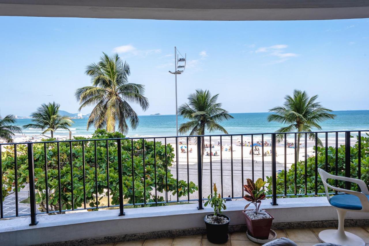 Frente Ao Mar Na Praia Das Asturias - Apto Completo Guarujá Extérieur photo